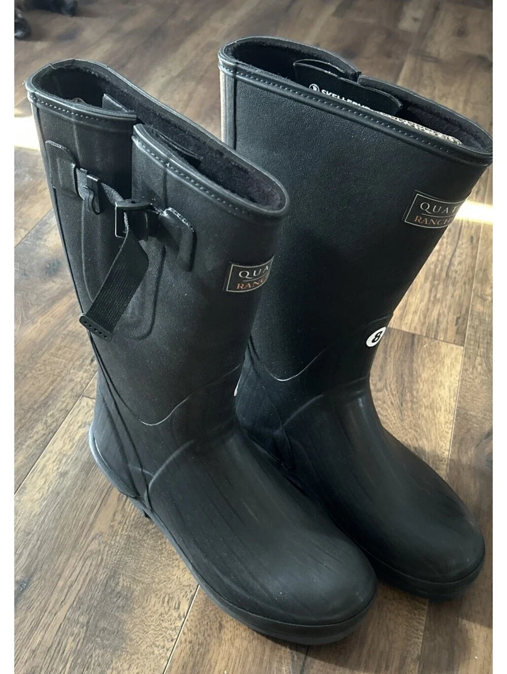 Skellerup Quatro Ranchero Knee Boots New w/Box SZ 8 Equine Farm Muck Boots